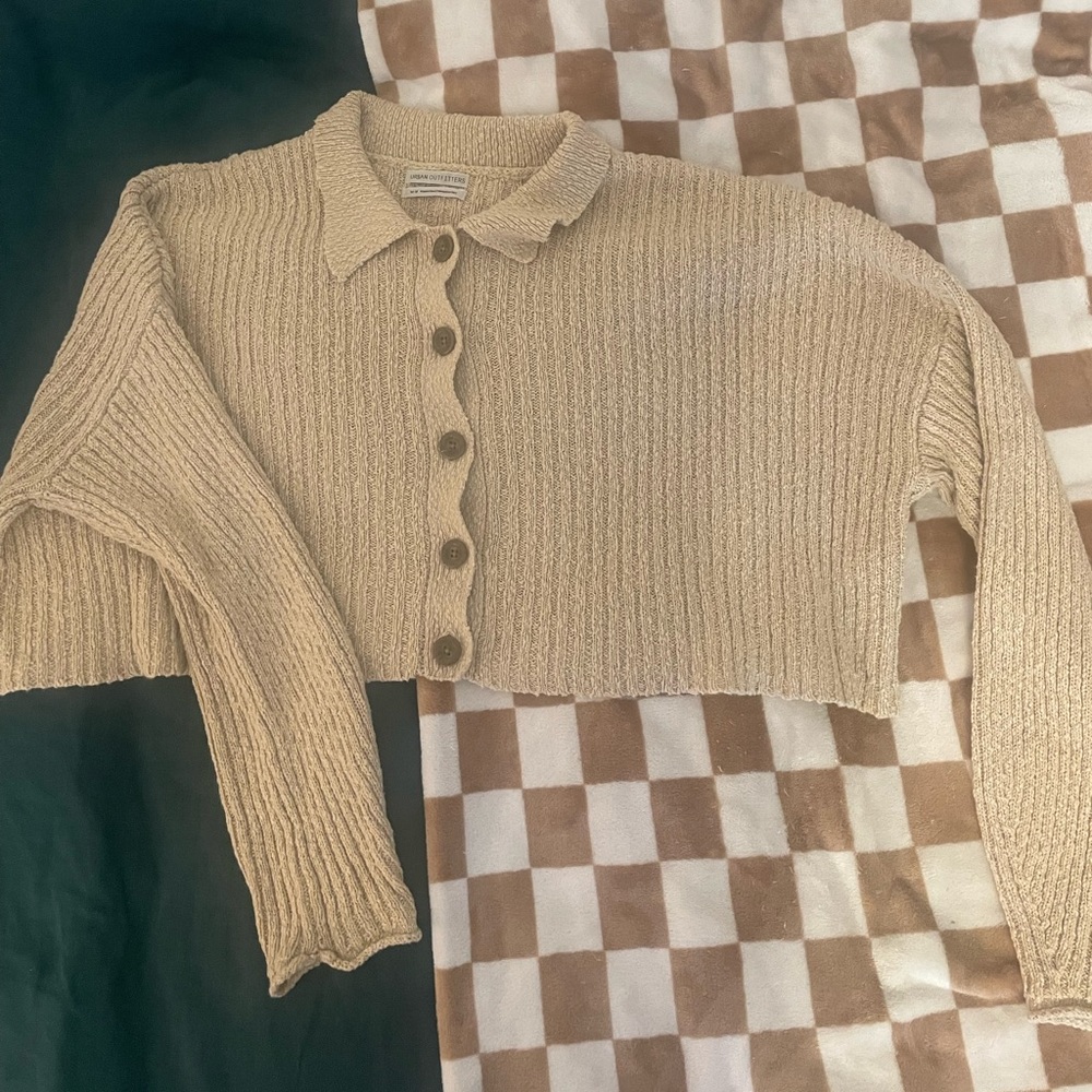Urban Outfitters Collared Cardigan